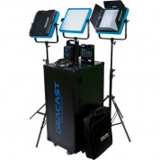 Dracast Small Newsroom Daylight 3-light Kit