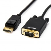 Rocstor Displayport Male To Vga Male Cable (6')