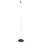 Gravity Stands Ms 231 Hb Microphone Stand With Round Base And One-hand Clutch (black)