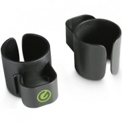 Gravity Stands Cable Clip For 35mm Speaker Pole (pair, Black)