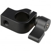 Camvate Single 15mm Rod Clamp With 1/4