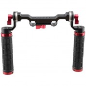 Camvate Soft Rubber Grip Shoulder Mount Rig With 15mm Double-rod Clamp