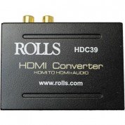 Rolls Hdc39 Hdmi To Rca & S/pdif Converter