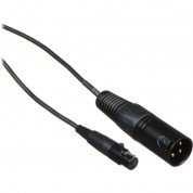 Audix Mini-xlr Female To Xlr Male Cable (25', Black)