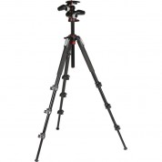 Manfrotto Mk190xpro4-3w Aluminum Tripod With 3-way Pan/tilt Head