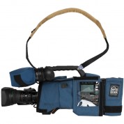 Portabrace Body Armor For Panasonic Ag-px380 Camera (blue)