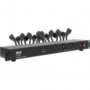 Pyle Pro Pco860 19-outlet Rackmount Surge Protector With Usb Charging