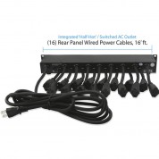 Pyle Pro Pco860 19-outlet Rackmount Surge Protector With Usb Charging