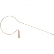 Countryman E6 Flex Omni Earset Mic With Detachable 2mm Cable And 3.5mm Locking Connector For Senal Wireless Transmitters (highest Gain, Beige)