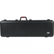 Gator Gtsa-gtrbass-led Tsa Series Ata Molded Case With Built-in Led Light For Electric Bass Guitars (black)