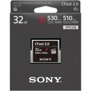 Sony 32gb Cfast 2.0 G Series Memory Card