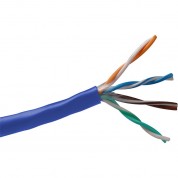 Belden Cat 5e 4-pair Utp Pvc Horizontal Riser Networking Cable (1000', Blue)