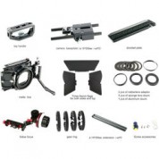 Came-tv Camera Rig Matte Box & Follow Focus Kit For Canon Eos C200