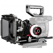 Came-tv Camera Rig Matte Box & Follow Focus Kit For Canon Eos C200