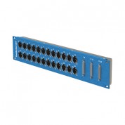 Switchcraft Ap Series Pass-through I/o Rackmount Panel (2 Ru)