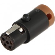 Cable Techniques Ct-lps-ta5-s Lps Low-profile Ta5f Connector (brown)