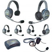 Eartec Hub742monau Ultralite 7-person Hub Intercom System With Monarch Headset (au)