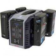 Idx System Technology Vl-4se Endura 4-channel Lithium-ion Battery Charger (v-mount)