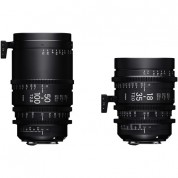 Sigma 18-35mm & 50-100mm T2 Fully Luminous High-speed Zoom Lens Kit With Case (sony E, Feet)