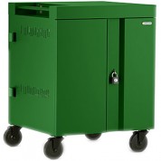 Bretford Cube Cart 16-device Charging Cart With 90° Doors (grass)