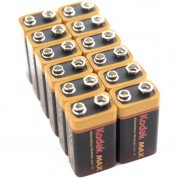 Kodak Max Alkaline 9v Battery (12-pack)