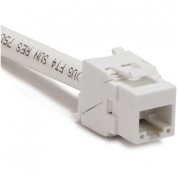 Platinum Tools Keystone Cat 6a Jack (utp, White)