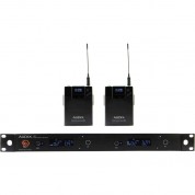 Audix Ap62 Bp R62 Dual-channel True Diversity Receiver With Two B60 Bodypack Transmitters (522 To 586 Mhz)