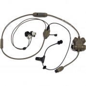 Silynx Communications Clarus Smart Tactical Headset Kit With In-ear Headset (black)