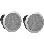 Jbl Control 24ct Micro Ceiling Speaker For Use With 70/100v Audio Distribution (pair)