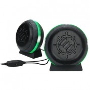 Enhance Usb Led Gaming Speakers (green)