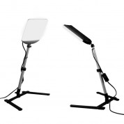 Alzo 100 Led 2-light Kit With Table Stands For Product Photography