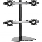 Chief Ktp445b Widescreen Quad Monitor Table Stand (black)