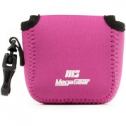 Megagear Ultralight Neoprene Camera Case For Gopro Hero 6, Hero 5 And Sony Rx0 1.0 (pink)