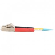 C2g Lc To Lc Male 50/125 Duplex Multi-mode Om3 Fiber Optic Cable (82', Aqua, Riser)