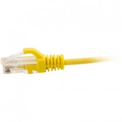 C2g Rj45 Male To Rj45 Male Slim Cat 6 Patch Cable (10', Yellow)