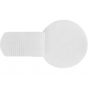 Wireless Mic Belts Cable Discs (white, 50-pack)