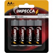 Impecca Alkaline Aa Batteries (4-pack)