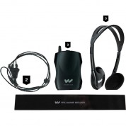 Williams Sound Ir Sy5 Soundplus Medium-area Wireless Infrared System With 3 Headphones