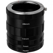 Fotodiox Macro Extension Tube Set For Canon Eos M (ef-m) Cameras: For Extreme Close-up Photography