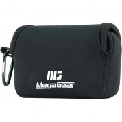 Megagear Ultralight Neoprene Camera Case For Panasonic Lumix Zs200, Tz200, Leica C-lux (black)