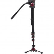 Came-tv Tp705bs Carbon Fiber Monopod With Pivoting And Lockable Foot Stand 705bs