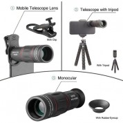 Apexel 4-in-1 Smartphone Lens Kit With Remote Shutter