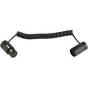 Cable Techniques Coiled Jumper Cable Low-profile Xlr 3-pin Female To Xlr 3-pin Male (6 To 15