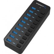 Sabrent 10-port Usb 3.0 Hub