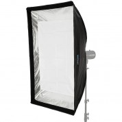 Fotodiox Ez-pro Rectangle Softbox With Balcar, Alien Bees, Einstein, White Lightning, And Flashpoint I Speed Ring (32 X 48