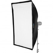 Fotodiox Ez-pro Rectangle Softbox With Balcar, Alien Bees, Einstein, White Lightning, And Flashpoint I Speed Ring (32 X 48