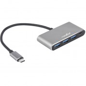 Rocstor 4-port Usb Type-c Hub (charcoal Gray)