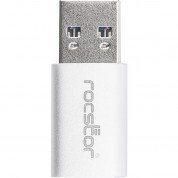 Rocstor Usb 3.1 Gen 1 Type-c Female To Type-a Male Adapter