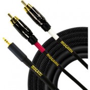 Mogami Gold 3.5mm Trs To Dual Rca Accessory Cable (3')