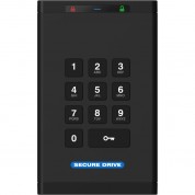 Securedata Securedrive Kp 2tb Encrypted Hdd With Keypad Authentication